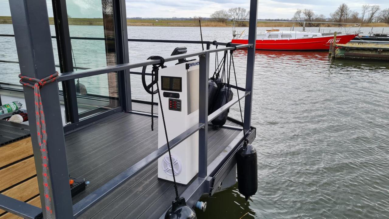 施韦特 Hausboote Unteres Odertal Hausboot Kranich酒店 外观 照片