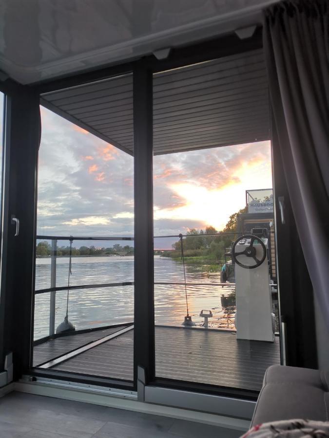 施韦特 Hausboote Unteres Odertal Hausboot Kranich酒店 外观 照片